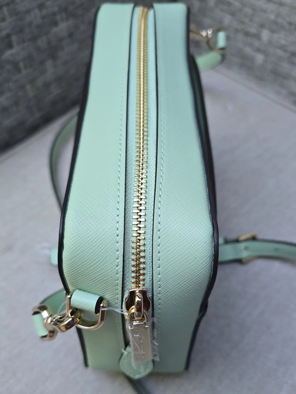 NWOT Kate Spade Pistachio Green Saffiano Crossbody Bag